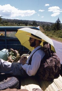 Hitching across Kenya